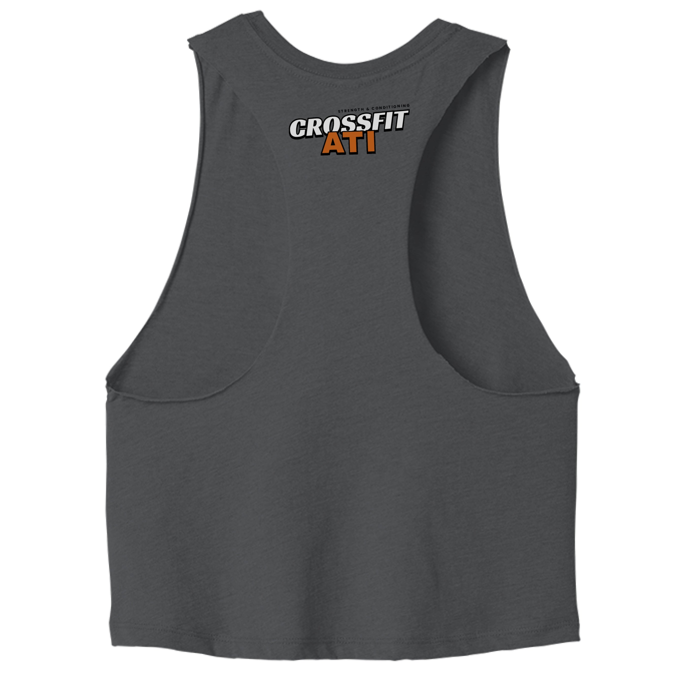 DARK GRY HEATHER - BACK