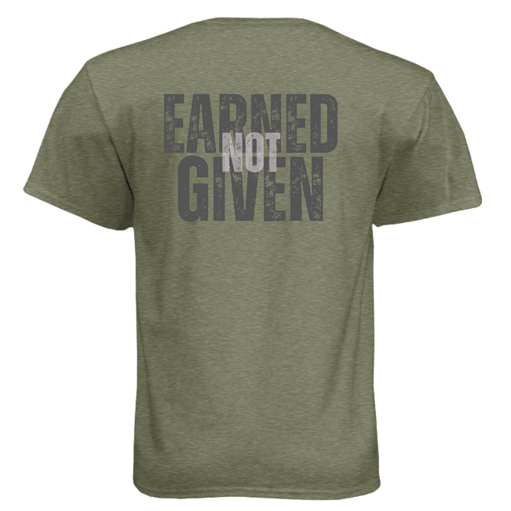 MILITARY GREEN - BACK