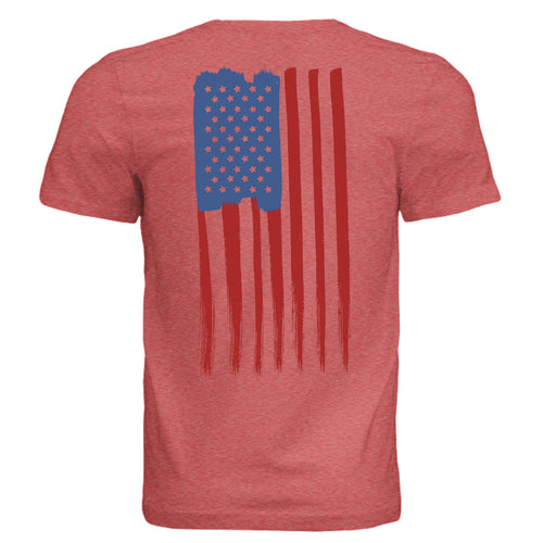 RED TRIBLEND - 3413C - BACK