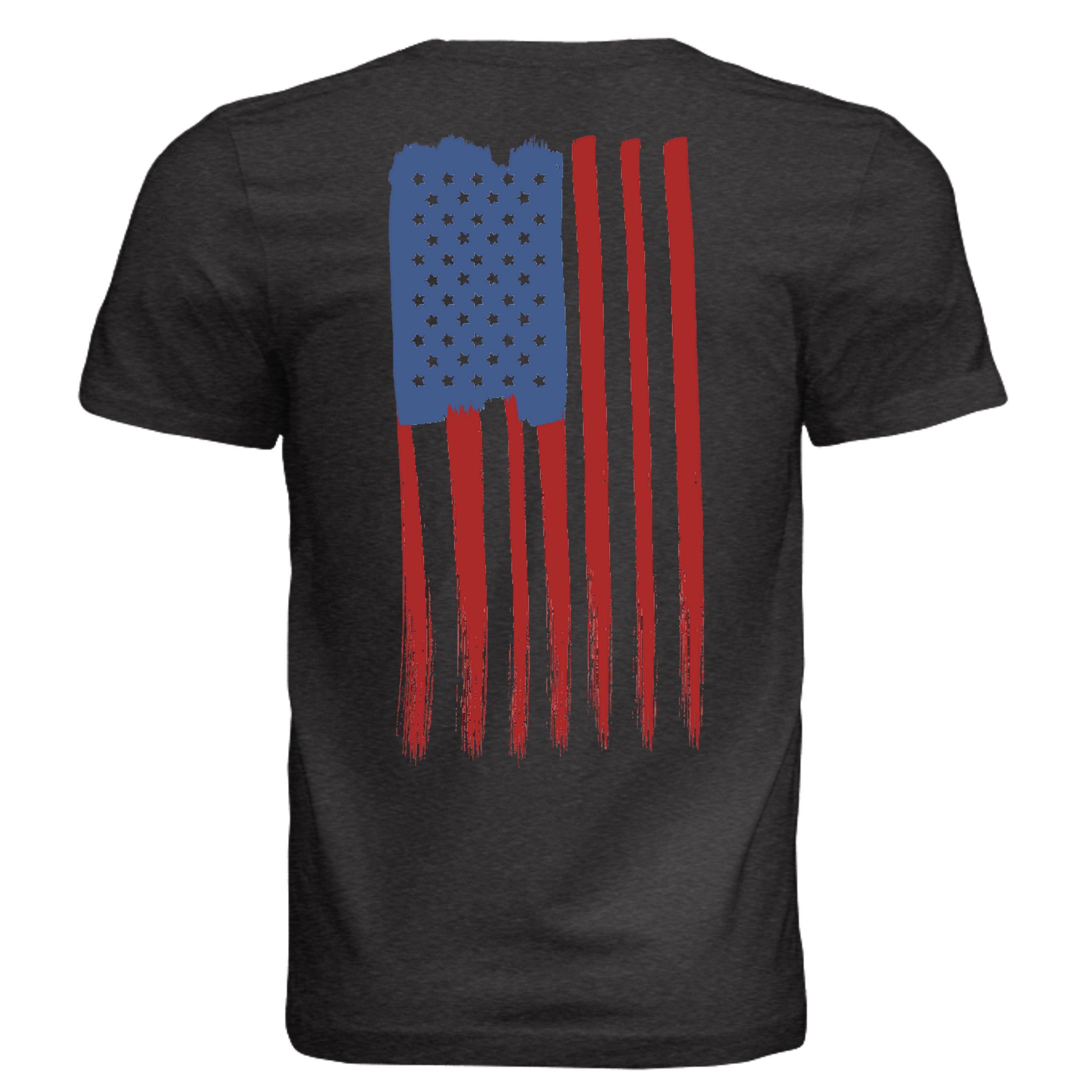 BLK HTHR TRIBLND - 3413C - BACK