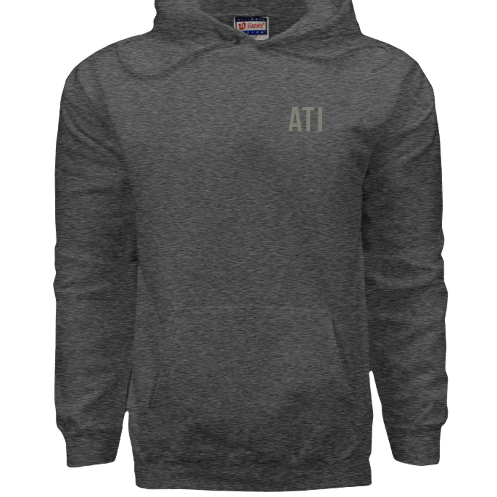 CHARCOAL HEATHER - F170 - FRONT